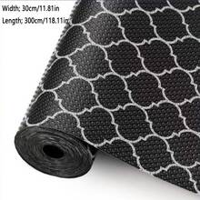 Tấm lót kệ và ngăn kéo 118,11/196,85 inch, Tấm lót tủ bếp chống trượt có nhiều độ dài, Tấm lót tủ EVA chống dính, chống thấm nước, bền, có hoa văn in, Phù hợp với kệ, tủ lạnh, tủ và nơi lưu trữ, Chiều rộng 11,81 inch - Nhiều màu - Xem 19