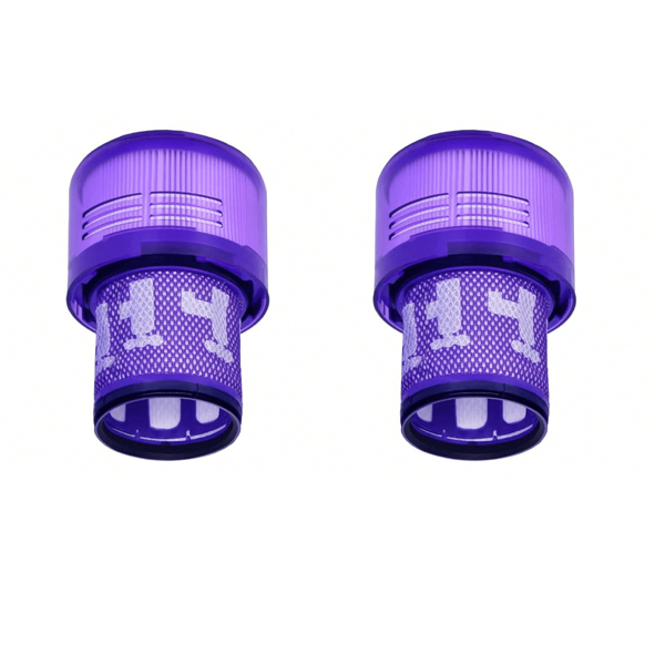 V11 Filter für, waschbare Ersatzfilter für Staubsauger V11 V15 SV14 Cyclone Tier/Absolute/Torque Drive/Fluffy/Complete Pro, mit Reinigungsbürste, Teil Nr. 970013-02