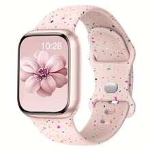 Pulseira Esportiva de Silicone Compatível com Ultra 49mm 46mm 45mm 44mm 42mm 41mm 40mm 38mm, Pulseira Respirável Compatível com Ultra 2 SE Séries 10 9 8 7 6 5 4 3 2 1 - Sem Necessidade de Bateria
