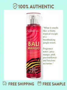 Bath And Body Works Fine Fragrance Mist -8 Fl Oz (Pack Of 1) - Bali Mango - 查看 1