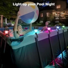 Lumière décorative ambiante à LED solaire en plusieurs pièces, convient pour le balcon, l'extérieur, le jardin, la clôture de la piscine, la décoration. Lampe de nuit étanche à LED multicolore. Un excellent cadeau pour l'été