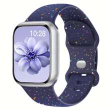 Pulseira Esportiva de Silicone Compatível com Ultra 49mm 46mm 45mm 44mm 42mm 41mm 40mm 38mm, Pulseira Respirável Compatível com Ultra 2 SE Séries 10 9 8 7 6 5 4 3 2 1 - Sem Necessidade de Bateria