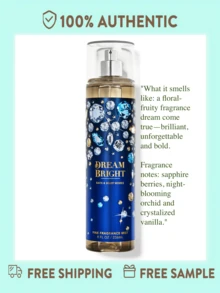 Bath And Body Works Fine Fragrance Mist -8 Fl Oz (Pack Of 1) - Dream Bright - 查看 1