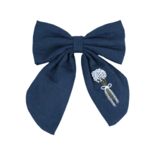 1 قطعة مشبك شعر مطرز بشكل فيونكة مخصص للبنات، فيونكة مطرزة بالأزهار جميلة، مناسب لتزيين الشعر اليومي، هدية للأطفال البنات، متعدد الوظائف، زخرفي، بحرف، أنيق، حديث، ملون، جميل، مريح، مخصص، شخصي، فريد، هدية مثالية للرجال والنساء - فيونكة زهور مطرزة باللونين الوردي والأرجواني - مشاهدة 13