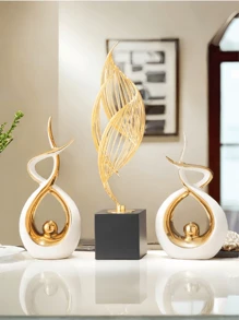 1pc Home Decor Modern Abstract Art Statue Table Decorations For Dining Room Living Room Office Centerpiece Best Gifts Room Decoration