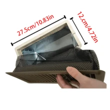 1 件地板通风口盖过滤网，通风口筛网盖捕集器过滤罩，适用于家庭地板通风口过滤器。 - 彩色 - 查看 10