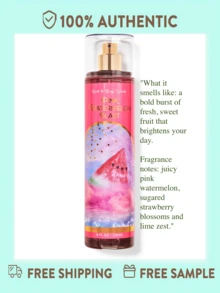 Bath And Body Works Fine Fragrance Mist -8 Fl Oz (Pack Of 1) - Pink Watermelon Blast - 查看 1