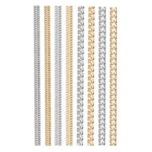 KLONKEE 4 piezas de ajustador de anillo de plástico, ajuste invisible para anillos sueltos, protector de redimensionamiento de joyas unisex, disponible en oro y transparente - mezcla - Ver 18