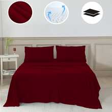 Flanell-Bettlaken  (1 Stück), Geeignet Für Einzel-, Doppel- Und Kingsize-Betten, Ideal Für Schlafzimmer, Hotels Und Pensionen, Passend Für Alle Altersgruppen.