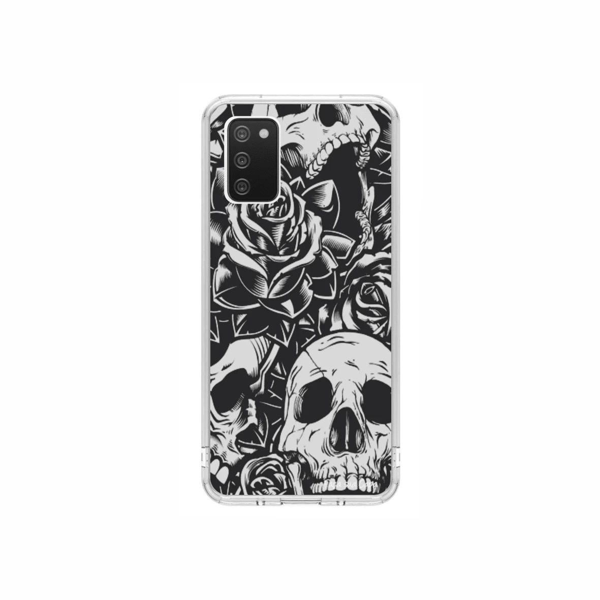 Capa Capinha de celular  Galaxy A02s Personalizada  Caveira 5
