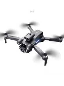 Dron Profesional con DOS Cámaras y Luz Nocturna, Electrónica, Juego al Aire Libre, Para Niños, Jovenes, Exploración, Audio y Video, Horas de Diversión - Negro - Ver 1