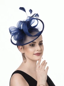 1pc Women's Glamorous Hat Tea Party Hat 1950s Kentucky Derby Hat Feather Hairpin Bridal Wedding Party Birdcage Veil Headdress Flower 1920s Horse Racing Headdress Vintage Hat 50s Costume Hat 1940s Victorian Hat Pillbox Hat Women's Accessories Girls Birthday Mother's Day Halloween Christmas Gift, Black Navy Blue Light Blue Lotus Pink Rose Red, Tiny Hats, Mini Fascinator, Mini Cap, Gifts