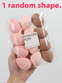 Medium Size Beauty Egg 6-Piece Set, Foundation Mixed Beauty Sponge, Flawless Liquid, Cream And Powder, Multi-Color Makeup Sponge, Dry And Wet All-Purpose Foundation Makeup Cream Without Latex, Suitable For All Skin Types.