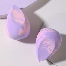 2pcs/Pack Makeup Sponge, Foundation Blender Beauty Sponge, Latex-Free Dry & Wet Powder, Cream, Liquid Foundation Applicator Tool, Suitable For All Skin Types,Makeup,Cheap,Room Decor,Vanity,Travel,Bedroom,Makeup Accessories,Puff,Makeup Blender,Powder Puff,Makeup Sponge