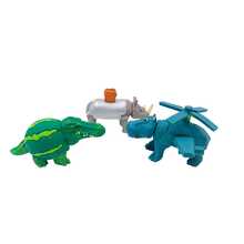 Brainrot figura glorbo fruttodrillo tralalero articulada 4 piezas juego de figuras creativas articuladas colección especial diseño colorido artístico - Verde - Ver 4