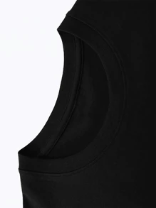 Men T-Shirts - 黑色 - 查看 3