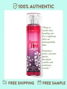 Bath And Body Works Fine Fragrance Mist -8 Fl Oz (Pack Of 1) - Forever Red Vanilla Rum - 查看 1