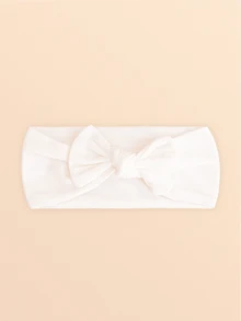 1pc/3pcs Soft & Breathable Cotton Headbands For Baby, Elastic & Gentle, Suitable For 0-3 Month Old Babies, Decoration And Bathing, Great Gift - Multicolor - View 16