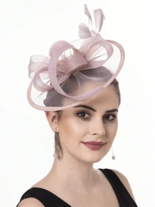 1pc Women's Glamorous Hat Tea Party Hat 1950s Kentucky Derby Hat Feather Hairpin Bridal Wedding Party Birdcage Veil Headdress Flower 1920s Horse Racing Headdress Vintage Hat 50s Costume Hat 1940s Victorian Hat Pillbox Hat Women's Accessories Girls Birthday Mother's Day Halloween Christmas Gift, Black Navy Blue Light Blue Lotus Pink Rose Red, Tiny Hats, Mini Fascinator, Mini Cap, Gifts