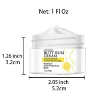 1Pcs Intensive Plump Up Cream - Buttock Volumizing & Lifting Butt Massage Cream, Firming, Lifting Butt Skin For Whole Body Use, Buttocks Care Cream