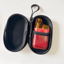 1PC Smell Proof Hard EVA Travel Case For Vape Pens, Portable Storage Pouch, Back To School Supplies, Cigarette Storage - Grey - View 5