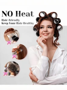 36 件/套自握卷发器套装，含 24 个卷发器和 12 个夹子，沙龙品质卷发器，用于 DIY 发型设计，无热卷发器，返校，旅行度假必需品，女士发饰，卷发器，卷发刷，卷发器，卷发产品，卷发器，卷发卷发器，卷发，卷发工具，卷发卷发，卷发，无热卷发，卷发器，卷发产品，卷发，卷发卷发器，卷发工具，无热卷发器，卷发刷，美发设备，无热波浪，旅行必需品，发型，美发