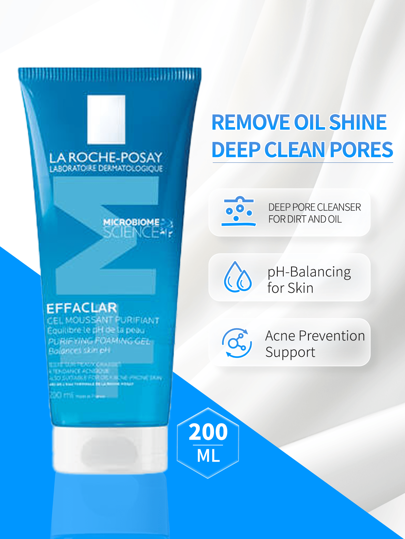 La Roche-Posay Lavado facial calmante para el acné de 200ml LAROCHE-POSAY
