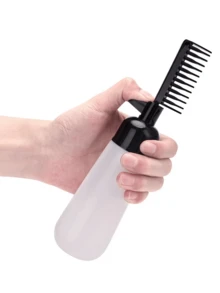 Comb Applicator 150ml Hair Dye Shampoo Bottle Chemical For Hair Coloring And Dye Oil - Nhiều màu - Xem 2