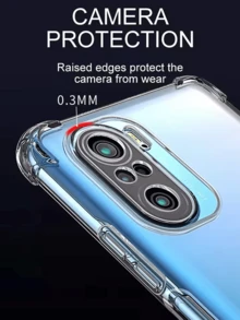 2Pcs Case For OPPO Case, Soft Clear TPU Phone Cases, Slim Silicone Protective Shockproof Transparent Cover For Nothing Phone Crystal Clear Waterproof Anti-Fall Scratch Resistant - Clear - View 4