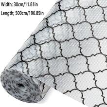 Tấm lót kệ và ngăn kéo 118,11/196,85 inch, Tấm lót tủ bếp chống trượt có nhiều độ dài, Tấm lót tủ EVA chống dính, chống thấm nước, bền, có hoa văn in, Phù hợp với kệ, tủ lạnh, tủ và nơi lưu trữ, Chiều rộng 11,81 inch - Nhiều màu - Xem 21