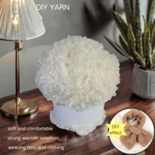 1pc Polyester 100.00% Yarn, Thick Yarn For DIY Knitting And Crocheting Blanket DIY Knitting Crafts Supplies - Multicolor - View 16