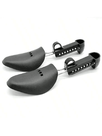1 Pair Plastic Shoe Stretchers For Men And Women, Suitable For Leather Shoes, Sneakers, And High Heels, Prevents Wrinkles And Deformation, For Home And Travel Use