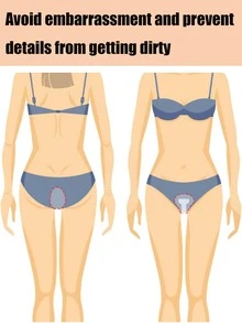 10片私密防水贴隔离细菌，避免私密处尴尬，适用于海滩、泳池、温泉、度假派对