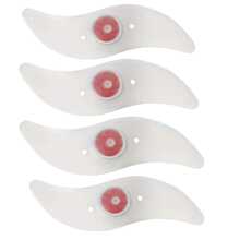 8/4/2/1 Stück Fahrrad Speichenbeleuchtung, S-förmiges Silikon 7 Farbige Fahrrad Radbeleuchtung, Einzelne Fahrrad Felgenbeleuchtung, geeignet für Gebirgs- oder Straßenräder - einfache Installation