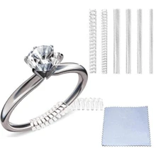 Ring Sizers For Loose Rings, Ring Size Adjuster Spacers Or Tightener, Invisible Guards, Resizer Fit Almost Any Rings, Reduces Size By 0.5-1.5 - Multicolor - View 1