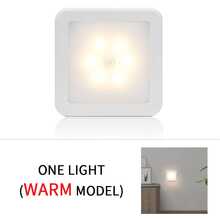 4pcs/2pcs/1pc Wireless Motion Sensor Wall Lights, LED Rechargeable Night Lights, Motion Sensor Lights, Auto On/Off Lighting For Kitchen, Bedroom, Living Room, Hallway - White - View 10