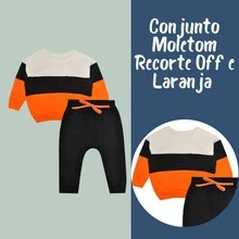 Winter Children's Sweatshirt Set For Boys - Naranja Quemada - Ver 7