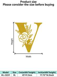 1 件手绘工业铁艺墙饰，带防锈金属切割 - 复古奢华金玫瑰藤蔓金属墙饰，适用于婚礼和高端家居 - 彩色 - 查看 101