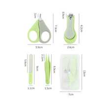 1/4 Stücke Maniküre Set, spezielle Anti-Kneif-Fleisch-Nagelschere, kleine Nagelschere, Nagelpflege