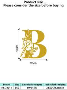 1 件手绘工业铁艺墙饰，带防锈金属切割 - 复古奢华金玫瑰藤蔓金属墙饰，适用于婚礼和高端家居 - 彩色 - 查看 121