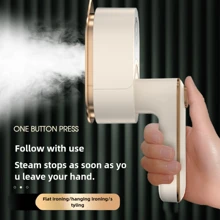 Mini Rotating Steam Iron Handheld Wet And Dry Double Hot Steam Generator Portable Garment Steamer Home Travelling Hanging Iron