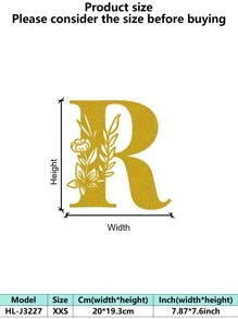 1 件手绘工业铁艺墙饰，带防锈金属切割 - 复古奢华金玫瑰藤蔓金属墙饰，适用于婚礼和高端家居 - 彩色 - 查看 166