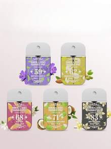 زجاجة رذاذ عطر برازيلي رقمي سعة 50 مل، خالي من الكحول، رائحة منعشة للهواء وملابس، رائحة زهرية وفاكهية، مثالية لغرفة النوم والمعيشة والمنزل وحفلات عيد الحب. هدية مناسبة للعائلة والأصدقاء والصديق/الصديقة. مدمج وقابل للحمل، مناسب لموسم التخرج والعودة إلى المدرسة