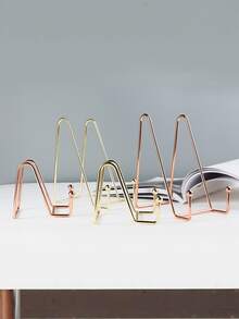 Multi-Function Plate Rack - Durable Metal Display Rack, Can Be Used To Display Plates, Books, Photos - Ideal For Home Decor And Art Display - Multicolor - View 6