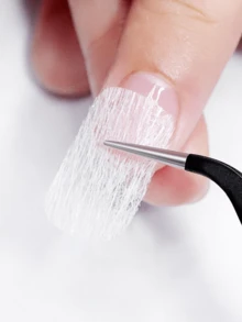 20 piezas Herramientas de arte de fibra de uñas de Klimonla - Kit libre de molde para extensión y fortalecimiento de uñas, accesorios DIY de uñas naturales para mujeres