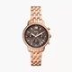 Fossil Relógio FOSSIL Neutra Series Three-Eye Chronograph em aço inoxidável com calendário