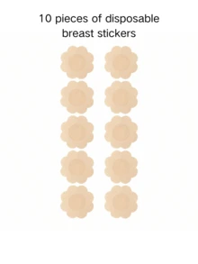 2 opções de sutiãs invisíveis na cor da pele e preto, sutiãs autoadesivos sem costas para mulheres, franzidos, invisíveis, sem alças, respiráveis e anti-flacidez, adequados para vestidos de noiva e vestidos de festa