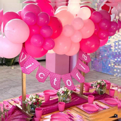 52Pcs 10-Inch Pink …