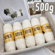 LIRISNLY 500g Soft & Warm Alpaca Blend Wool Yarn - Medium Thickness For 4-5Mm Knitting Needles, Perfect For Sweaters, Jackets, Vests, Shawls, Scarves, Hats - 100g Per Piece, 95% Alpaca, 5% Acrylic - Multicolor-500g - View 6