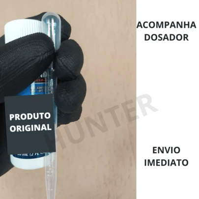 Loção Para Barba Cabelo Acompanha Pipeta Aplicação